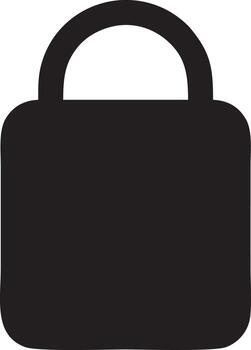 Lock security icon symbol vector image. Illustration of the key secure access system vector design. EPS 10