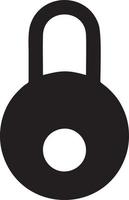 Lock security icon symbol vector image. Illustration of the key secure access system vector design. EPS 10