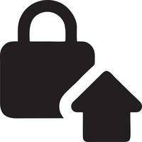 Lock security icon symbol vector image. Illustration of the key secure access system vector design. EPS 10