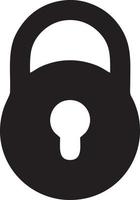 Lock security icon symbol vector image. Illustration of the key secure access system vector design. EPS 10