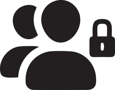 Lock security icon symbol vector image. Illustration of the key secure access system vector design. EPS 10