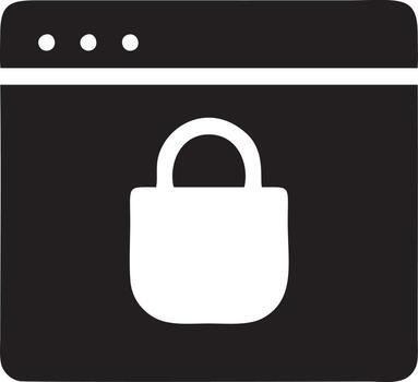 Lock security icon symbol vector image. Illustration of the key secure access system vector design. EPS 10