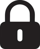 Lock security icon symbol vector image. Illustration of the key secure access system vector design. EPS 10