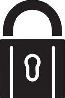 Lock security icon symbol vector image. Illustration of the key secure access system vector design. EPS 10