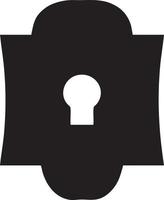 Lock security icon symbol vector image. Illustration of the key secure access system vector design. EPS 10