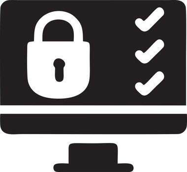 bloquear seguridad icono símbolo vector imagen. ilustración de el llave seguro acceso sistema vector diseño. eps 10