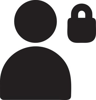 Lock security icon symbol vector image. Illustration of the key secure access system vector design. EPS 10