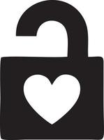 Lock security icon symbol vector image. Illustration of the key secure access system vector design. EPS 10