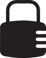 Lock security icon symbol vector image. Illustration of the key secure access system vector design. EPS 10