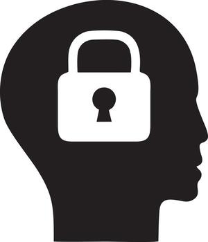 Lock security icon symbol vector image. Illustration of the key secure access system vector design. EPS 10