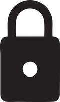 Lock security icon symbol vector image. Illustration of the key secure access system vector design. EPS 10