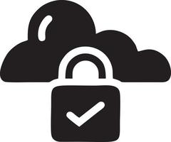 Lock security icon symbol vector image. Illustration of the key secure access system vector design. EPS 10