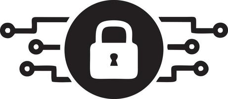 Lock security icon symbol vector image. Illustration of the key secure access system vector design. EPS 10