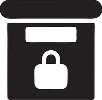 Lock security icon symbol vector image. Illustration of the key secure access system vector design. EPS 10