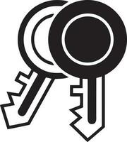 Lock security icon symbol vector image. Illustration of the key secure access system vector design. EPS 10