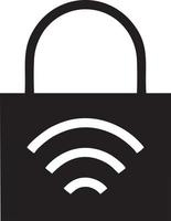 Lock security icon symbol vector image. Illustration of the key secure access system vector design. EPS 10