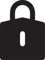 Lock security icon symbol vector image. Illustration of the key secure access system vector design. EPS 10