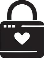 Lock security icon symbol vector image. Illustration of the key secure access system vector design. EPS 10