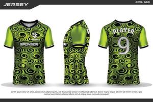 diseño de jersey camiseta de sublimación patrón geométrico premium increíble colección de vectores para fútbol fútbol carreras ciclismo juegos motocross deportes