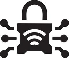 Lock security icon symbol vector image. Illustration of the key secure access system vector design. EPS 10