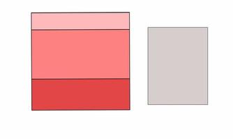 Vector illustration, color palette. The color palette with the color changes to pink gradations