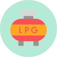 Liquefied Petroleum Gas Vector Icon