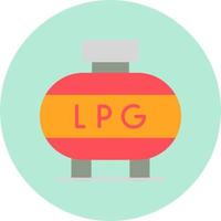 Liquefied Petroleum Gas Vector Icon