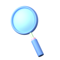 Search 3D Icon Illustration png