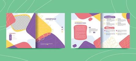 Simply Playful Line Creative Company Profile vector