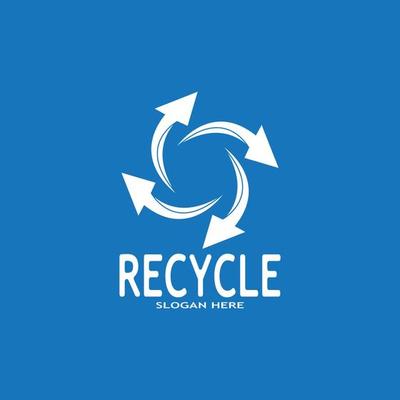 Recycle Icon - Recycling Symbol Reuse Vector Graphics Logo