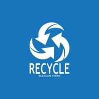 reciclar icono - reciclaje símbolo reutilizar vector gráficos logo