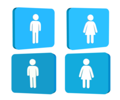 set toilet sig icon any color png