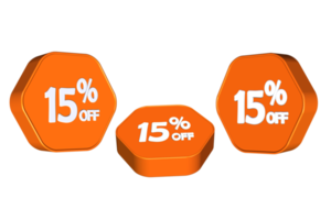 bundle of shape discount percentage sign icon orange color png