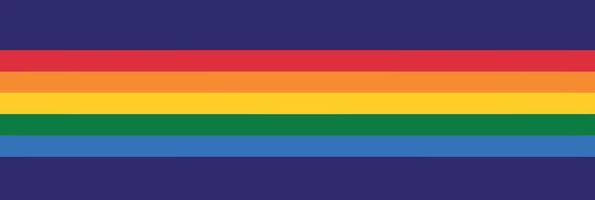 lgbt pride day and month rainbow background vector