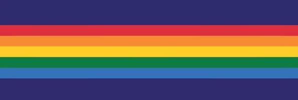 lgbt pride day and month rainbow background vector