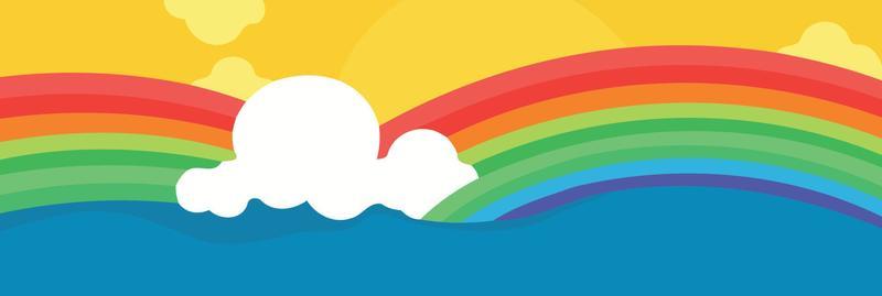 lgbt pride day and month rainbow background