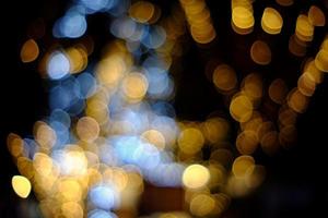 Abstract Beautiful Bokeh Background, Suitable for Christmas Time. photo