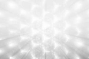 Abstract White Kaleidoscope Texture Background. photo