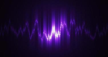 Abstract purple energy equalizer from particles and points Abstract background photo