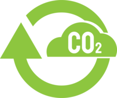 The eco icon for ecology or recycle concept png