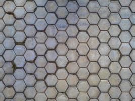 Hexagon honey comb pattern background texture photo