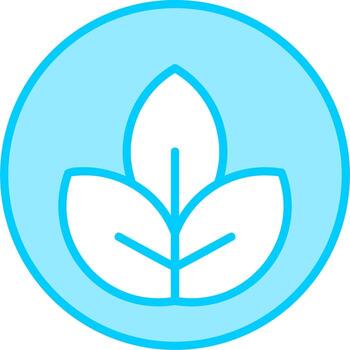 icono de vector de hoja