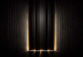 Abstract background with light lines. Illustration. photo