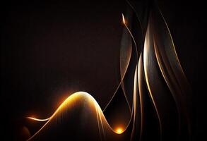 Abstract background with light lines. Illustration. photo