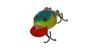 mignonne pêche leurre 3d rendre png