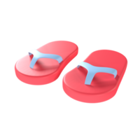 Sandalen 3d Illustration Rendern png