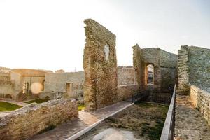 Ruins in the mountains photo