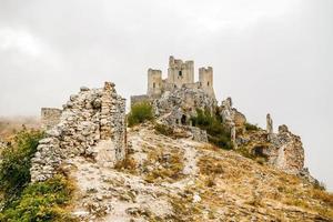 Ruins in the mountains photo