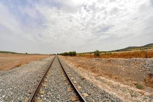 Scenic railroad view photo