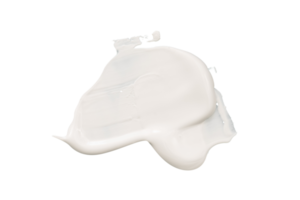 astratto bianca crema tavolozza isolato elemento png